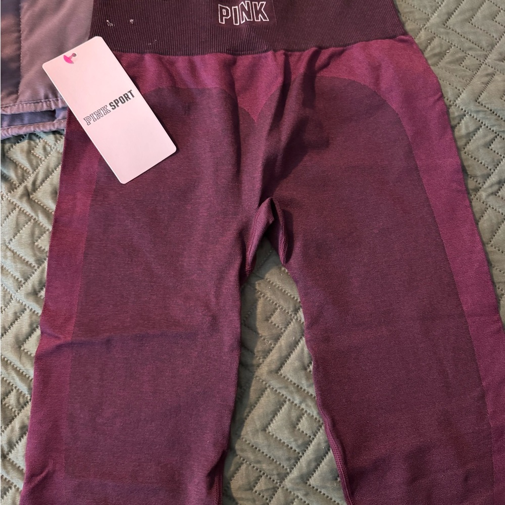PINK Victoria's Secret Kids Leggings in Purple